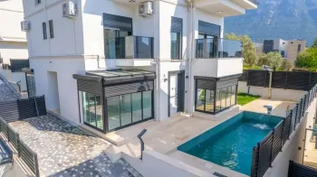 Private family villa in Ovacik with spacious pool